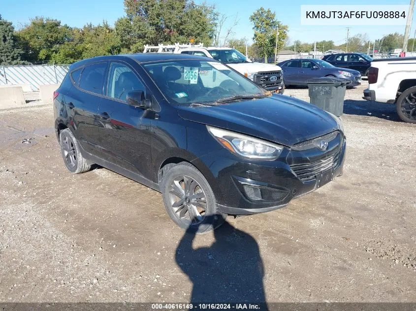 2015 Hyundai Tucson Gls VIN: KM8JT3AF6FU098884 Lot: 40616149