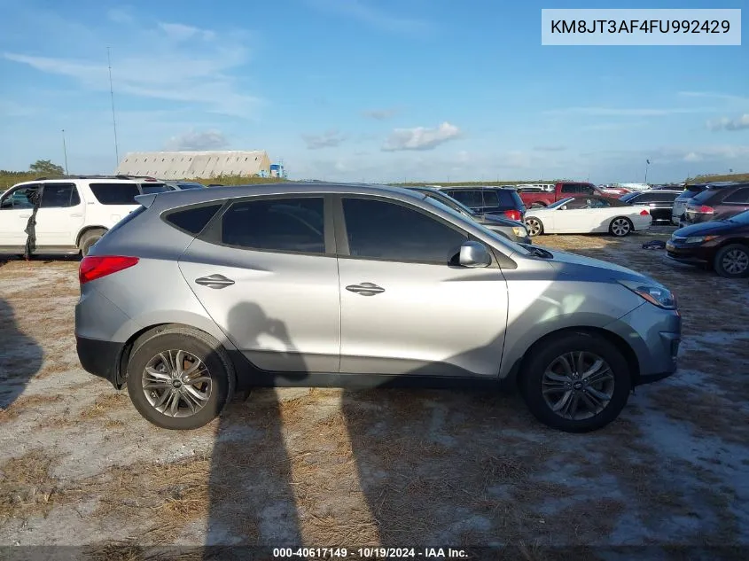 2015 Hyundai Tucson Gls VIN: KM8JT3AF4FU992429 Lot: 40617149