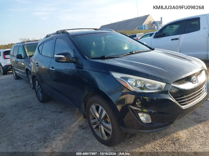 2015 Hyundai Tucson Limited VIN: KM8JU3AG9FU098268 Lot: 40617997