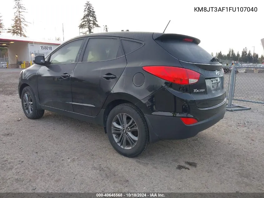 KM8JT3AF1FU107040 2015 Hyundai Tucson Gls