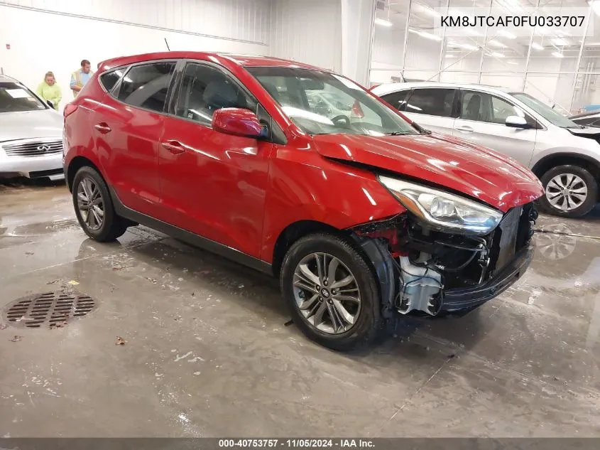 2015 Hyundai Tucson Gls VIN: KM8JTCAF0FU033707 Lot: 40753757