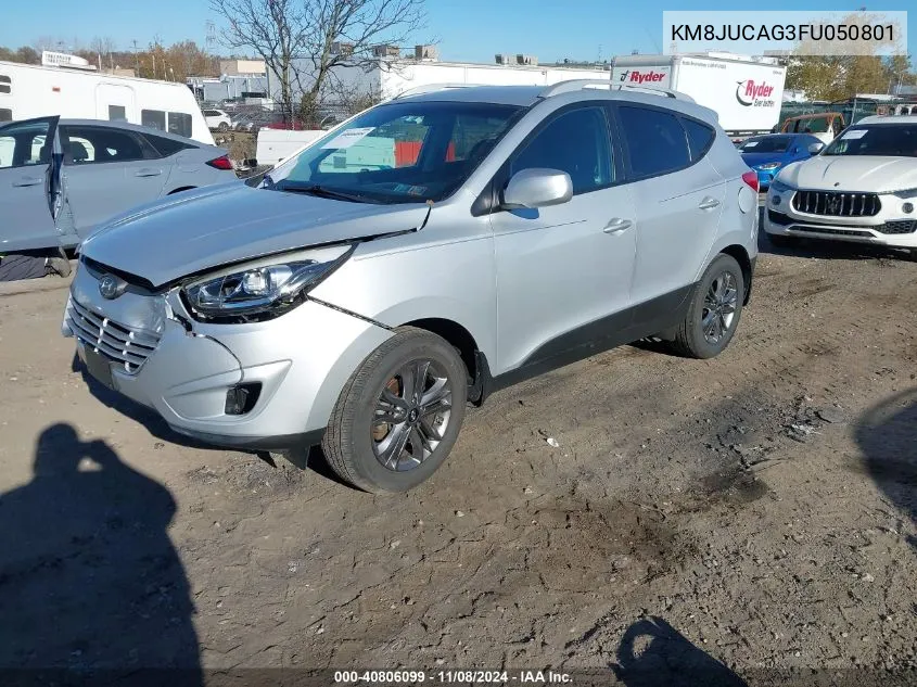 KM8JUCAG3FU050801 2015 Hyundai Tucson Se