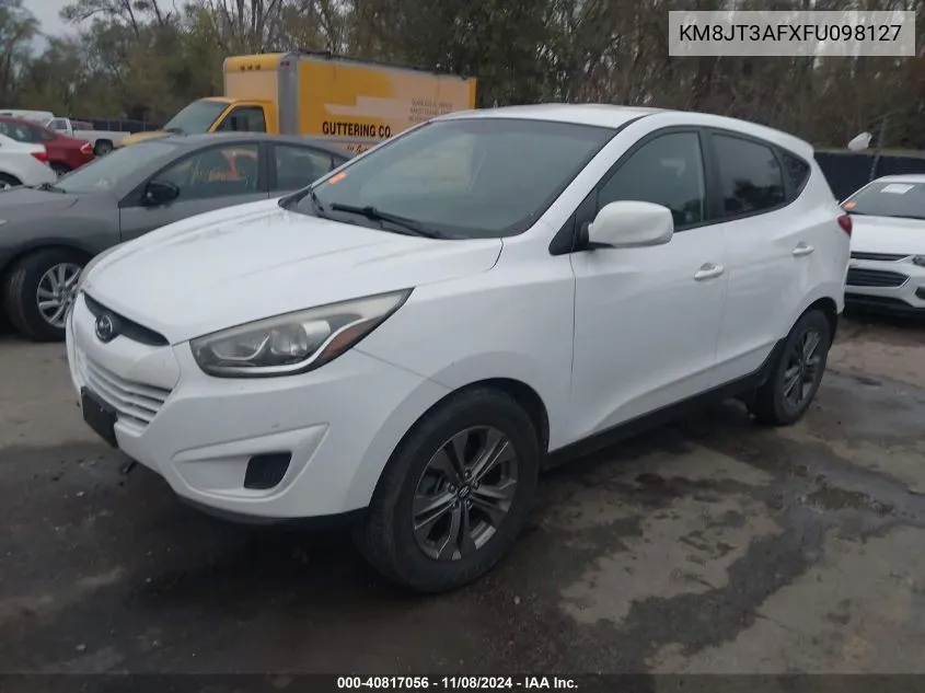 2015 Hyundai Tucson Gls VIN: KM8JT3AFXFU098127 Lot: 40817056