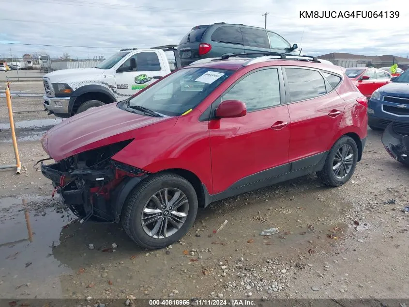 KM8JUCAG4FU064139 2015 Hyundai Tucson Se