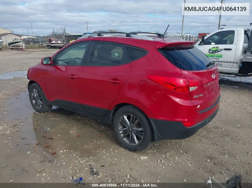 KM8JUCAG4FU064139 2015 Hyundai Tucson Se