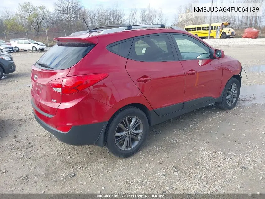 KM8JUCAG4FU064139 2015 Hyundai Tucson Se