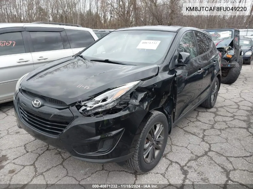 2015 Hyundai Tucson Gls VIN: KM8JTCAF8FU049220 Lot: 40871232