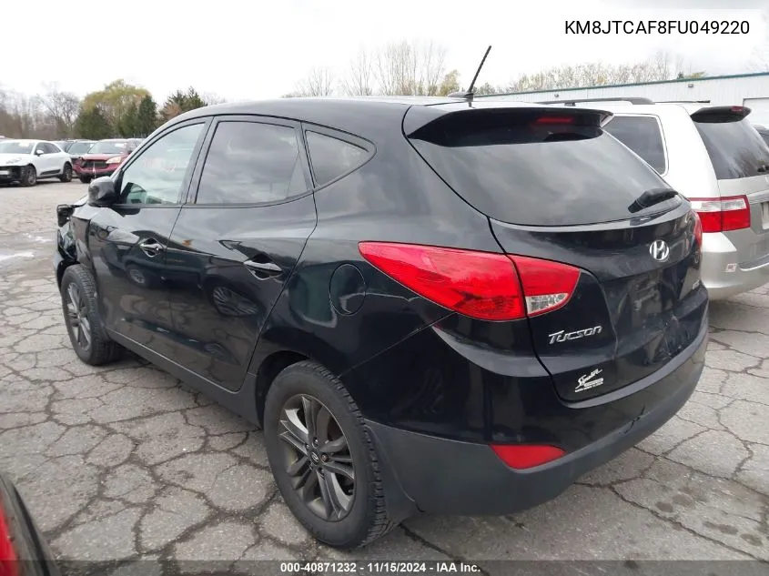 2015 Hyundai Tucson Gls VIN: KM8JTCAF8FU049220 Lot: 40871232