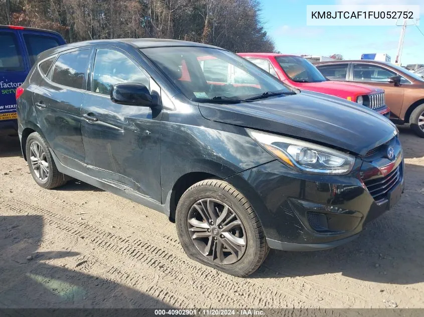 2015 Hyundai Tucson Gls VIN: KM8JTCAF1FU052752 Lot: 40902901