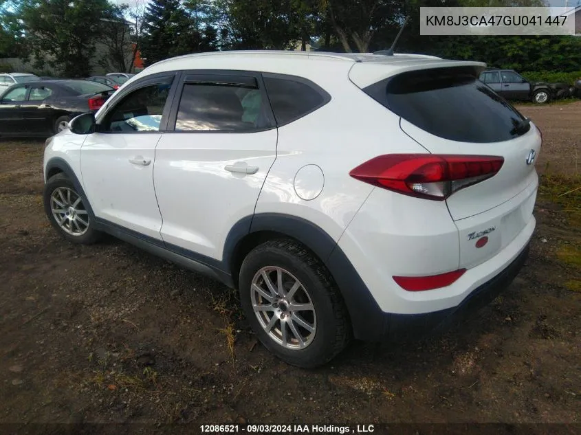 2016 Hyundai Tucson Premium VIN: KM8J3CA47GU041447 Lot: 12086521