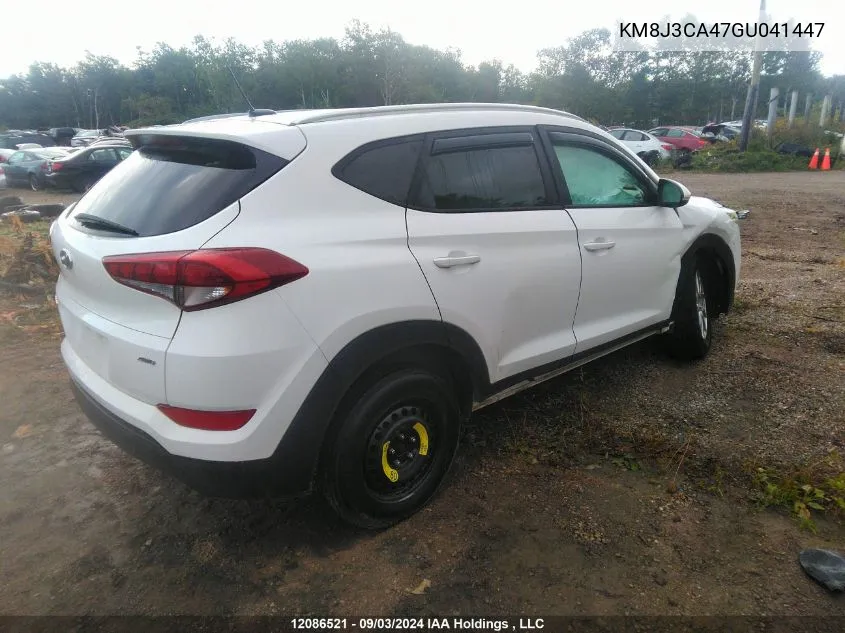 2016 Hyundai Tucson Premium VIN: KM8J3CA47GU041447 Lot: 12086521