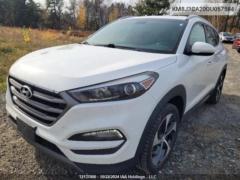 2016 Hyundai Tucson Limited/Sport And Eco/Se VIN: KM8J3CA20GU057584 Lot: 12137000