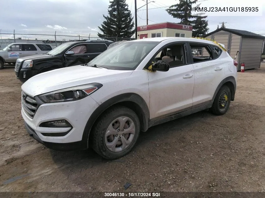 KM8J23A41GU185935 2016 Hyundai Tucson Se