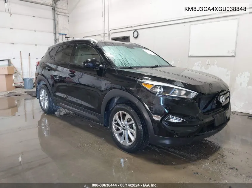 2016 Hyundai Tucson Se VIN: KM8J3CA4XGU038848 Lot: 39636444