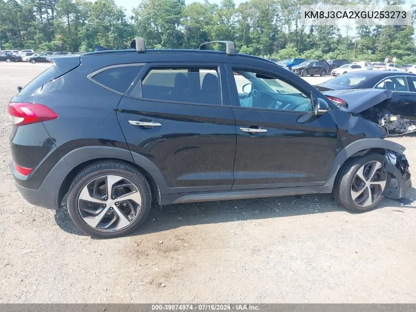 2016 Hyundai Tucson Limited VIN: KM8J3CA2XGU253273 Lot: 39874974