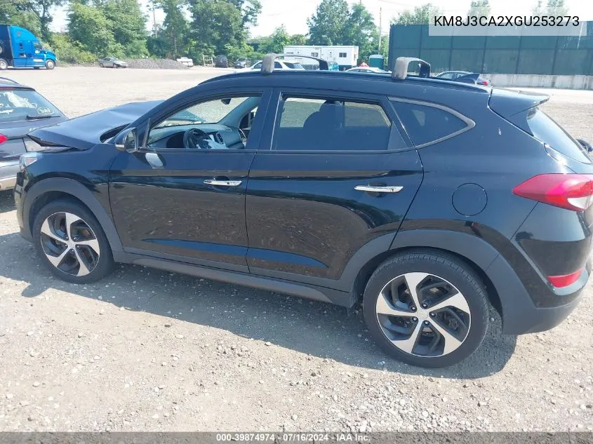 2016 Hyundai Tucson Limited VIN: KM8J3CA2XGU253273 Lot: 39874974