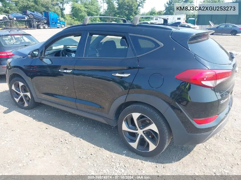 2016 Hyundai Tucson Limited VIN: KM8J3CA2XGU253273 Lot: 39874974