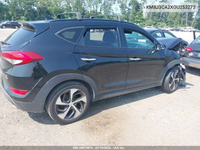 2016 Hyundai Tucson Limited VIN: KM8J3CA2XGU253273 Lot: 39874974