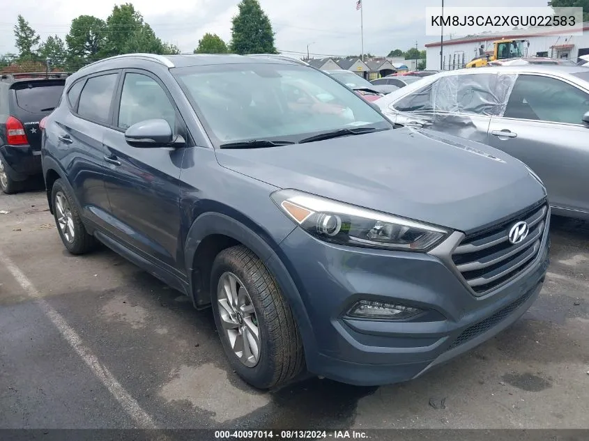 2016 Hyundai Tucson Eco VIN: KM8J3CA2XGU022583 Lot: 40097014