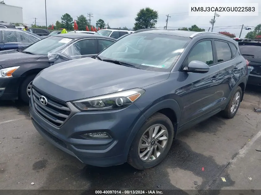 2016 Hyundai Tucson Eco VIN: KM8J3CA2XGU022583 Lot: 40097014