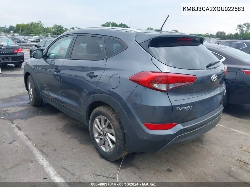 2016 Hyundai Tucson Eco VIN: KM8J3CA2XGU022583 Lot: 40097014