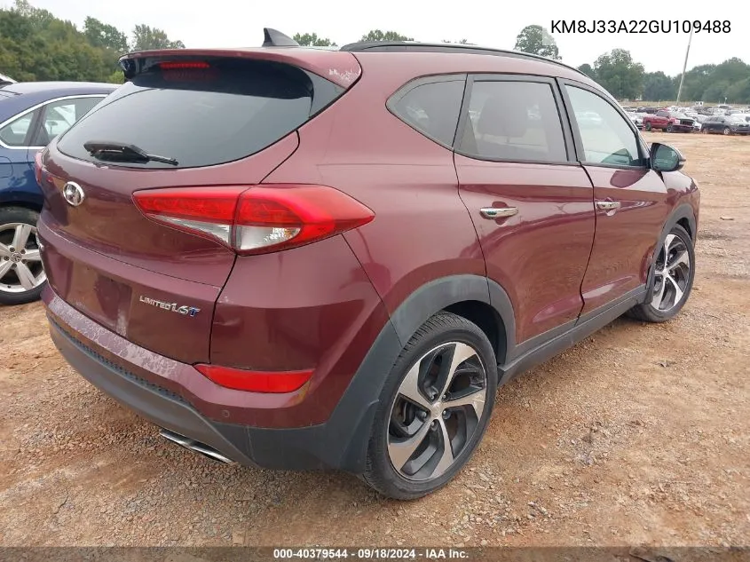 KM8J33A22GU109488 2016 Hyundai Tucson Limited/Sport And Eco/Se