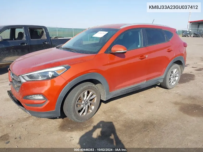 KM8J33A23GU037412 2016 Hyundai Tucson Eco