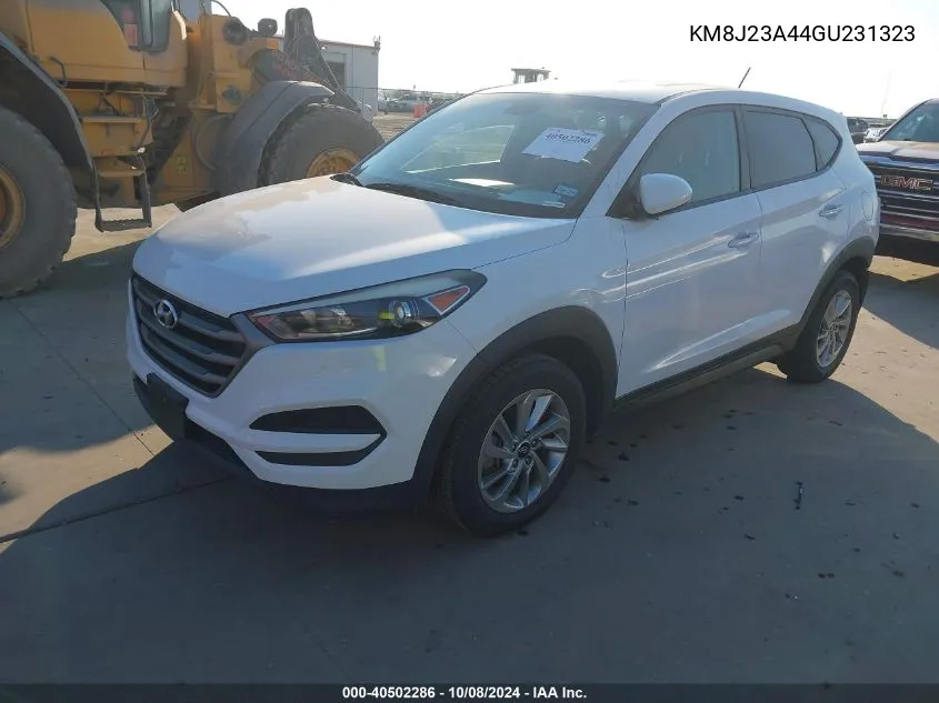 2016 Hyundai Tucson Se VIN: KM8J23A44GU231323 Lot: 40502286