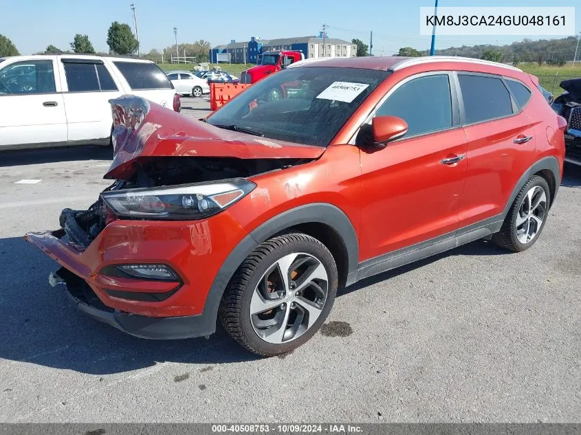 2016 Hyundai Tucson Limited/Sport And Eco/Se VIN: KM8J3CA24GU048161 Lot: 40508753