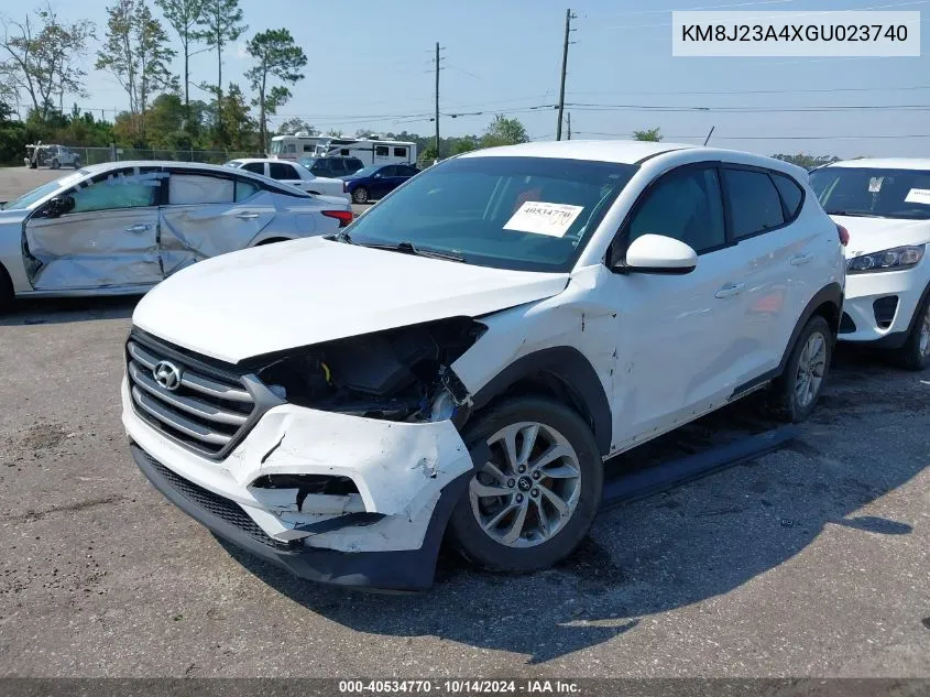 2016 Hyundai Tucson Se VIN: KM8J23A4XGU023740 Lot: 40534770