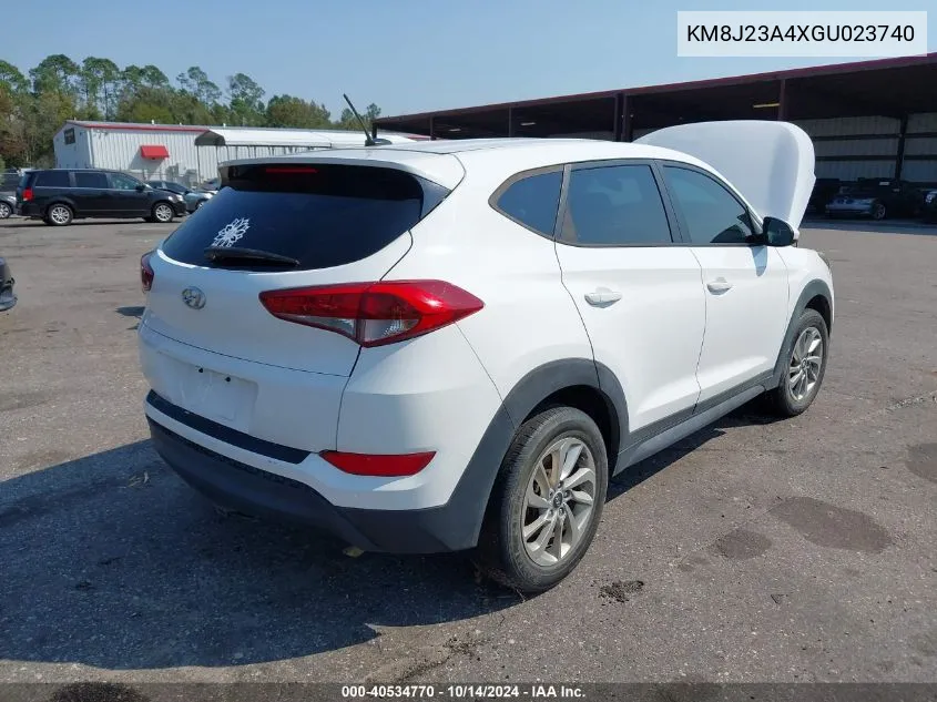 2016 Hyundai Tucson Se VIN: KM8J23A4XGU023740 Lot: 40534770