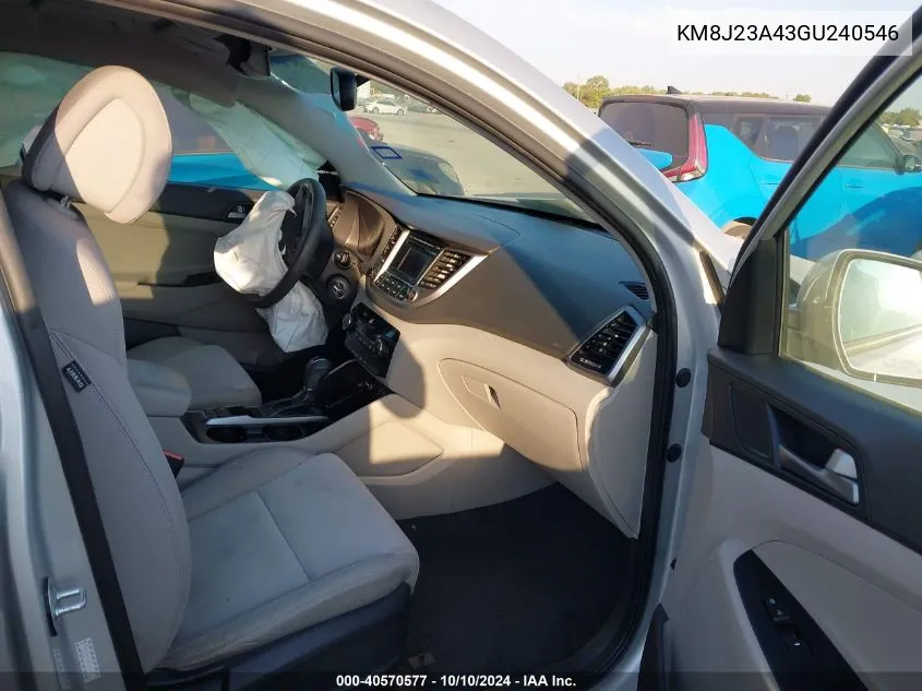 KM8J23A43GU240546 2016 Hyundai Tucson Se