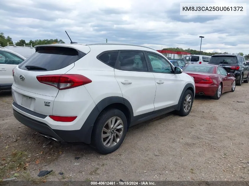 2016 Hyundai Tucson Eco VIN: KM8J3CA25GU061372 Lot: 40612461