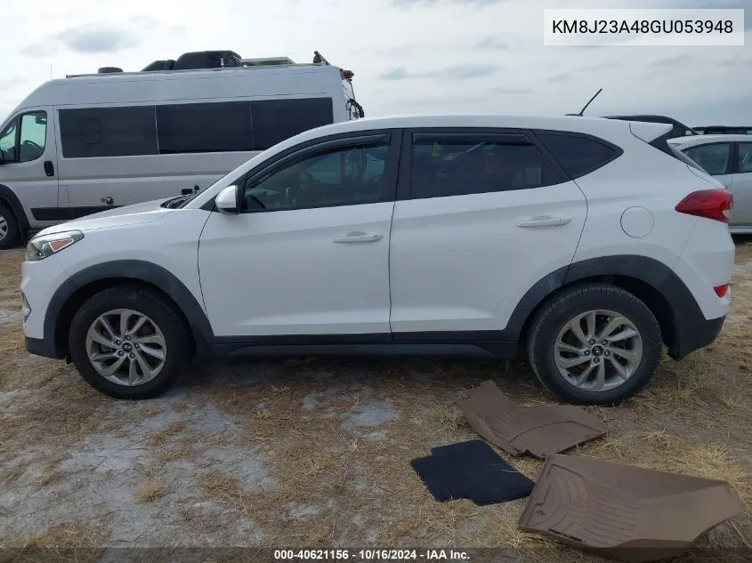 2016 Hyundai Tucson Se VIN: KM8J23A48GU053948 Lot: 40621156