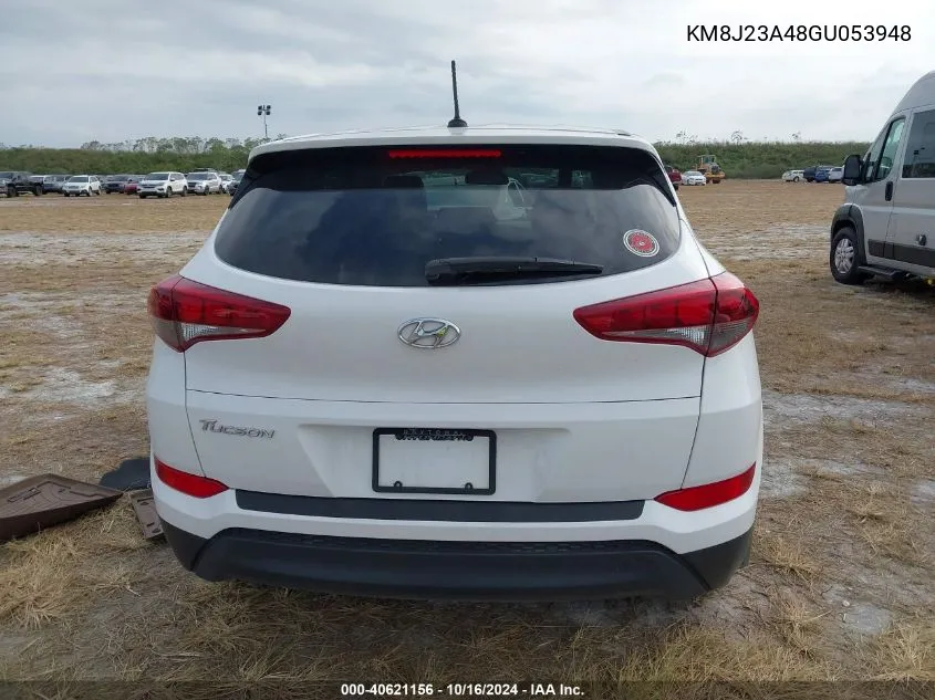 2016 Hyundai Tucson Se VIN: KM8J23A48GU053948 Lot: 40621156