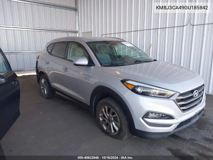 2016 Hyundai Tucson Se VIN: KM8J3CA49GU185842 Lot: 40622646