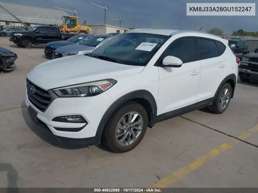 KM8J33A28GU152247 2016 Hyundai Tucson Eco