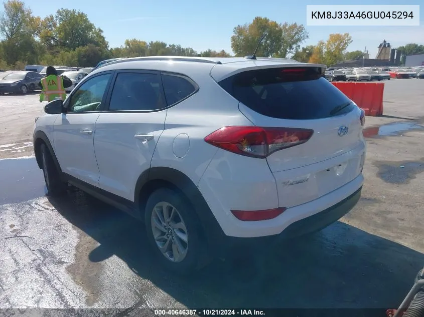 KM8J33A46GU045294 2016 Hyundai Tucson Se