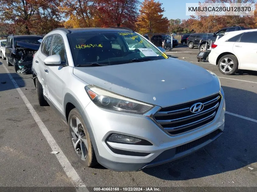 2016 Hyundai Tucson Limited VIN: KM8J3CA28GU128370 Lot: 40663168