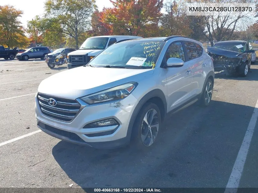 2016 Hyundai Tucson Limited VIN: KM8J3CA28GU128370 Lot: 40663168