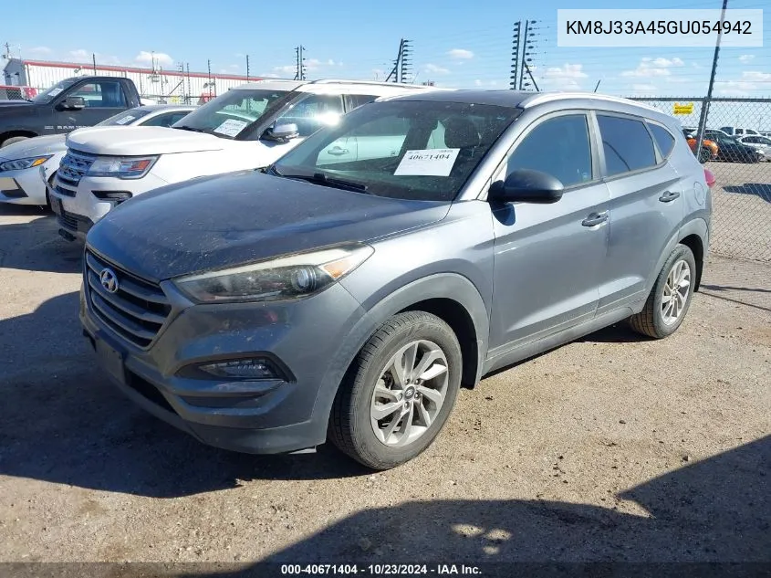 KM8J33A45GU054942 2016 Hyundai Tucson Se