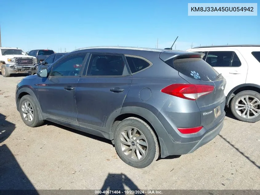 KM8J33A45GU054942 2016 Hyundai Tucson Se