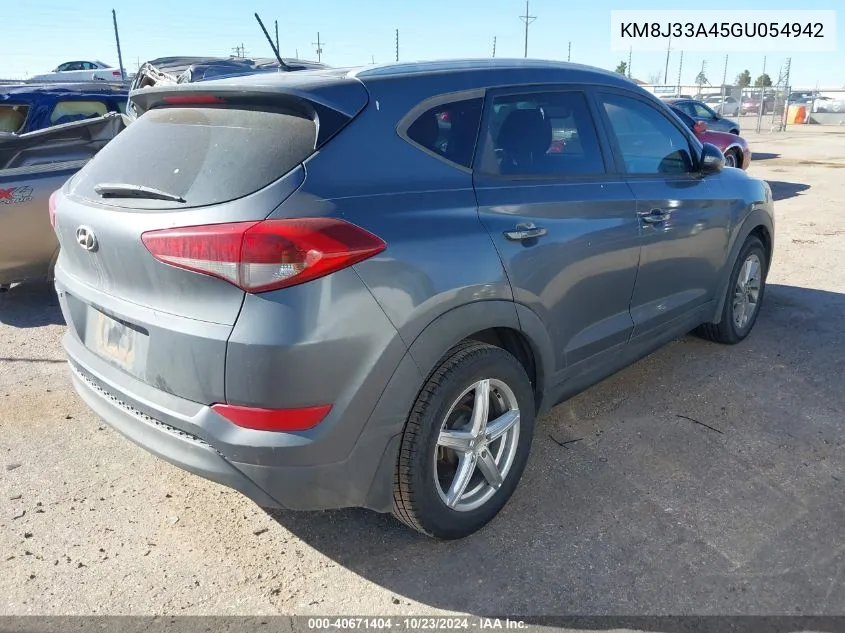 KM8J33A45GU054942 2016 Hyundai Tucson Se