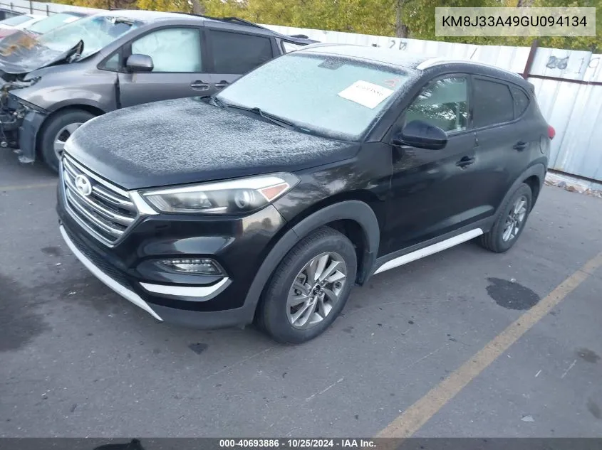 2016 Hyundai Tucson Se VIN: KM8J33A49GU094134 Lot: 40693886