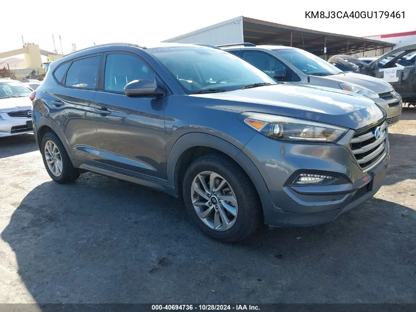 KM8J3CA40GU179461 2016 Hyundai Tucson Se