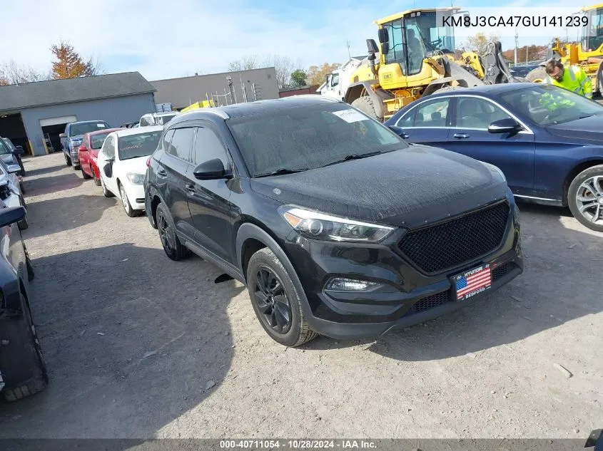 2016 Hyundai Tucson Se VIN: KM8J3CA47GU141239 Lot: 40711054