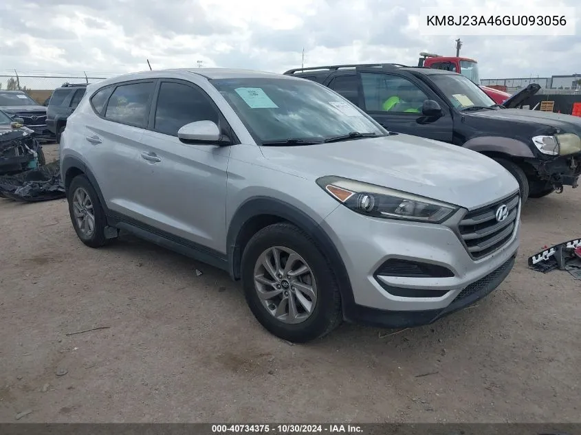 2016 Hyundai Tucson Se VIN: KM8J23A46GU093056 Lot: 40734375