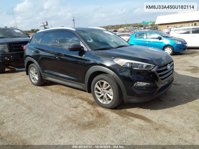 KM8J33A45GU182114 2016 Hyundai Tucson Se