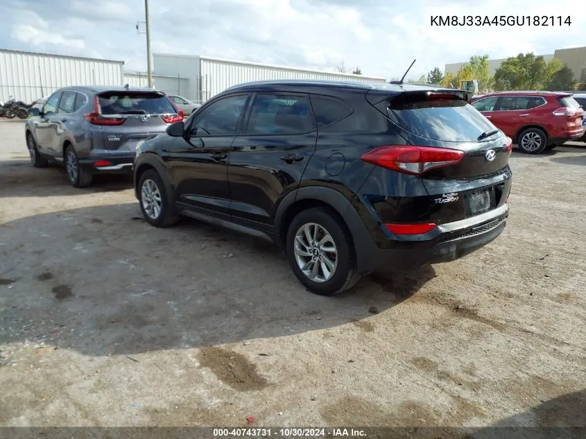 KM8J33A45GU182114 2016 Hyundai Tucson Se