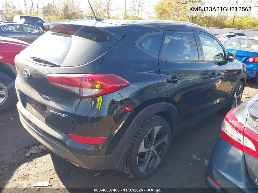 2016 Hyundai Tucson Sport VIN: KM8J33A21GU212563 Lot: 40807409